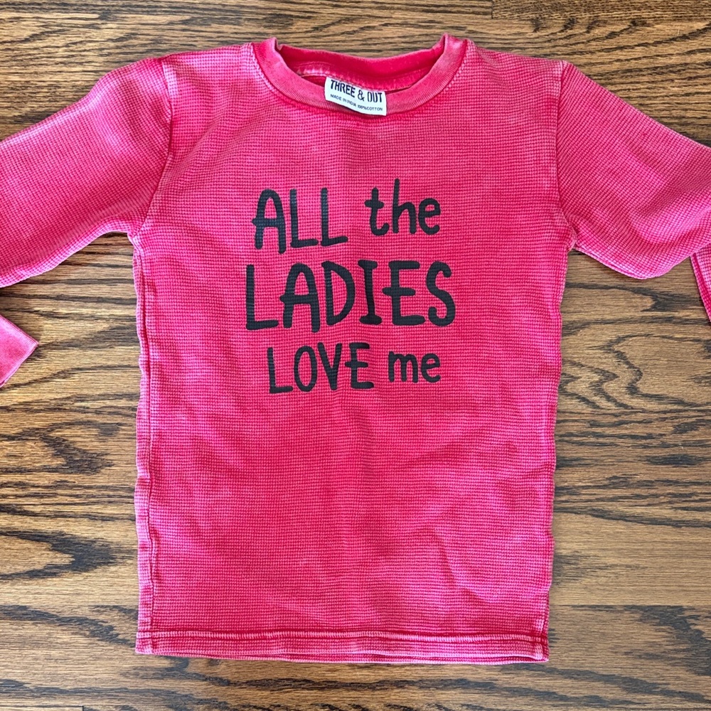 Boys Thermal waffle shirt - Three & Out